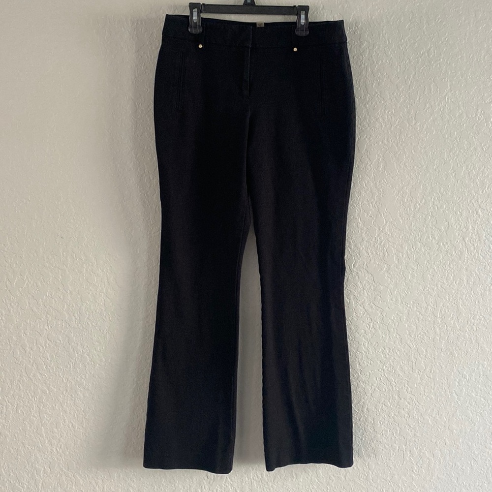 Anne Klein black slacks size 6. Wide leg